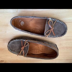 LAMO Footwear Dark Brown Moccasins